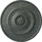 Ekena Millwork Floral Ceiling Medallion, Hand-Painted Athenian Green Crackle, 23 1/2"OD x 2 3/4"P CM23FLAGC - alternate 1